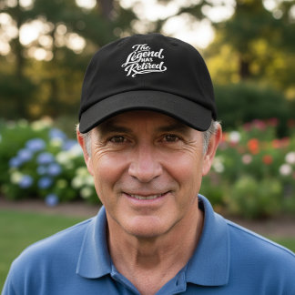 The Legend Has Retired Retirement  Hat