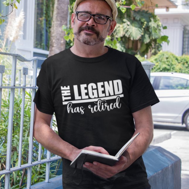 The Legend has Retired T-Shirt (Creator Uploaded)