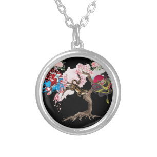The Legend Hides With Us T-Shirt Silver Plated Necklace