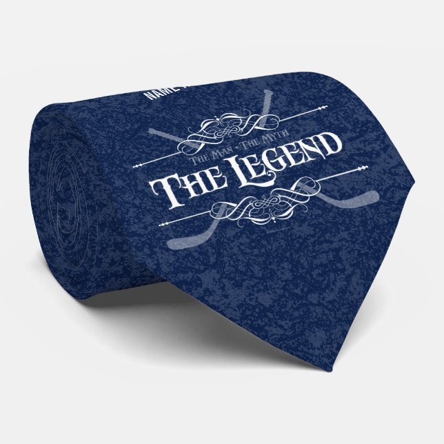 The Legend (Hockey) Neck Tie (Rolled)