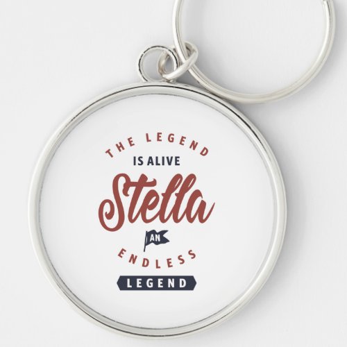 The Legend is Alive Stella Keychain