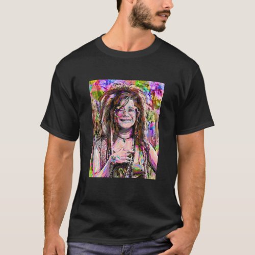 The Legend Janis Hippie Joplin T_Shirt