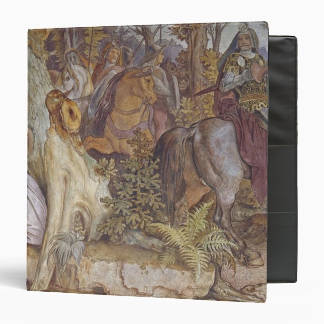 The legend of Frederick the Peaceable's Taufritt Binder (Front/Inside)