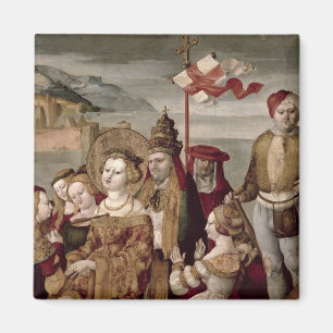 The Legend of St. Ursula, c.1530 (oil on panel) Magnet