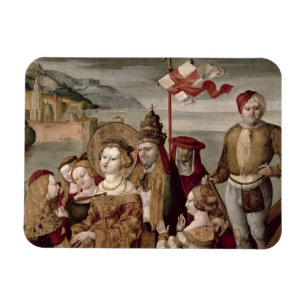 The Legend of St. Ursula, c.1530 (oil on panel) Magnet