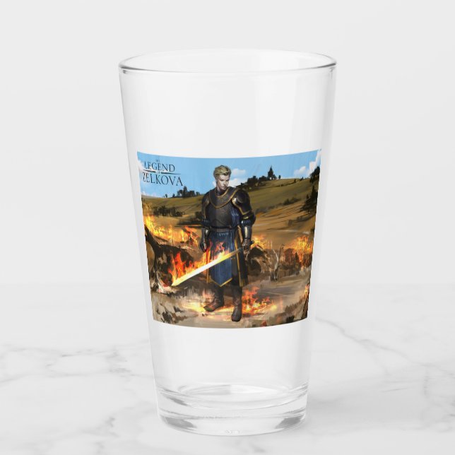 The Legend of Zelkova - Malus Glass (Front)