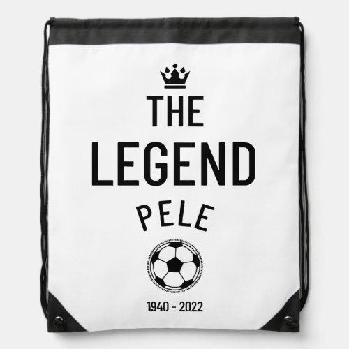 The legend Pel 1940 _ 2022  Drawstring Bag