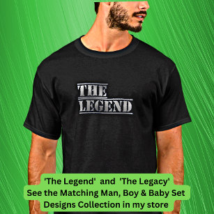The Legend The Legacy Father Son Matching T-Shirt