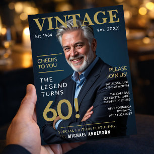 The Legend Turns 60 Invite
