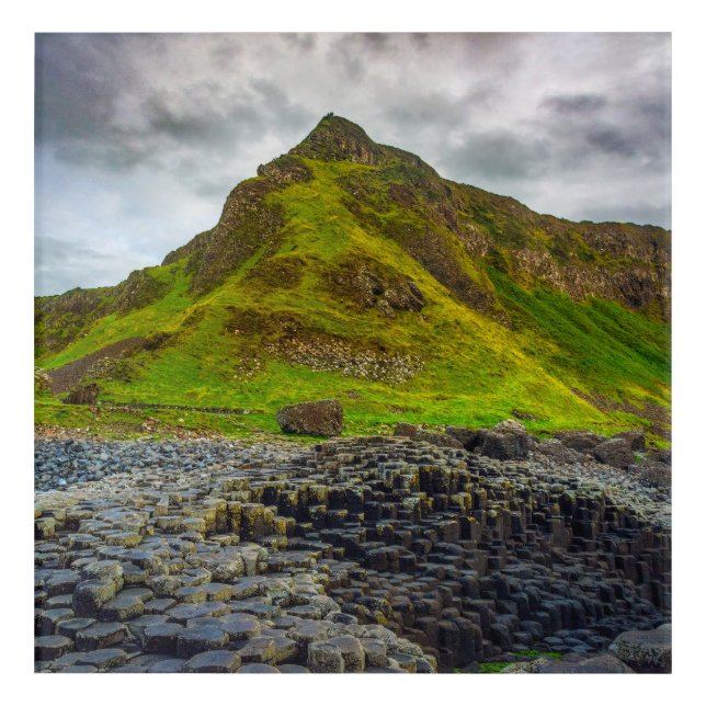The Legendary "Giant's Causeway": Nature's Ancient Acrylic Print (Front)