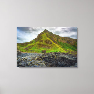 The Legendary "Giant's Causeway": Nature's Ancient Canvas Print