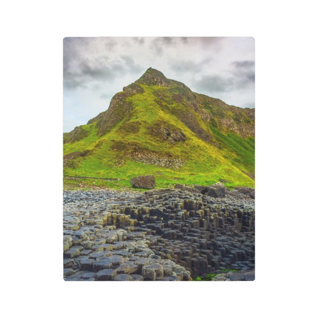 The Legendary "Giant's Causeway": Nature's Ancient Metal Print (Front)