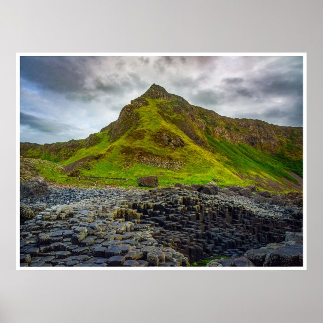 The Legendary "Giant's Causeway": Nature's Ancient Poster (Front)
