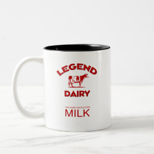 The legendary Legend Dairy Two-Tone Coffee Mug