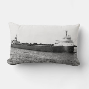 The Legendary S.S. Edmund Fitzgerald Lumbar Pillow