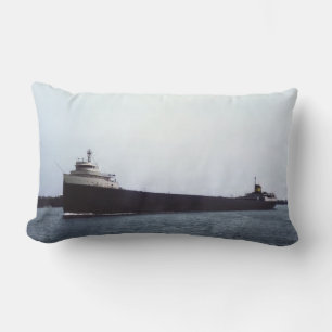 The Legendary S.S. Edmund Fitzgerald Lumbar Pillow