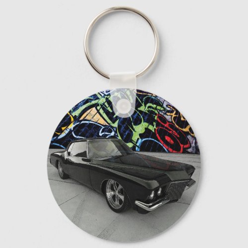 The Legendary Third Generation Buick Riviera Metal Keychain