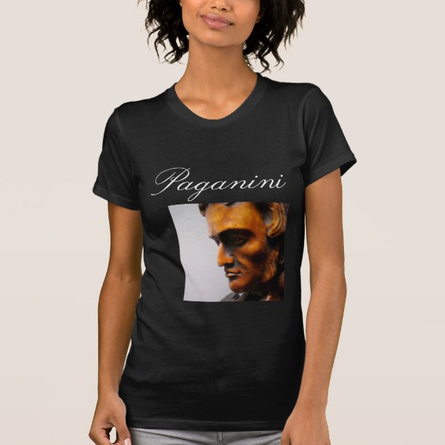 The Legendary Violinist Paganini T-Shirt (Front)