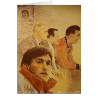 The Legends by Liverpool Artist Colin Carr-Nall Cards