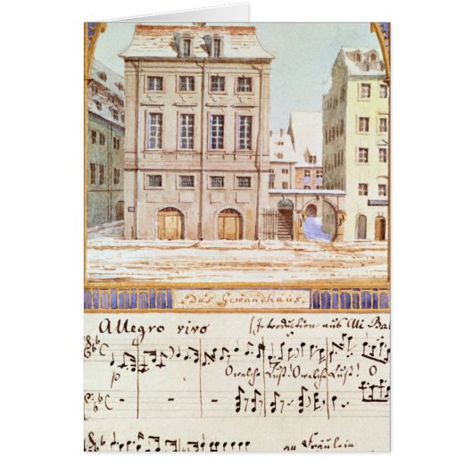 The Leipzig Gewandhaus Cards (Front)