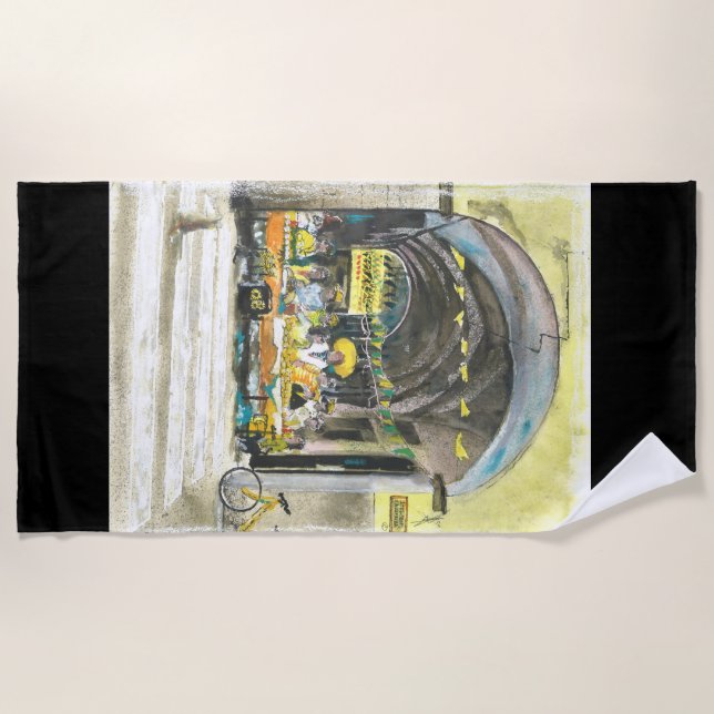 The Lemon Apostles Beach Towel (Front)