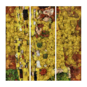 The Lemon Kiss Vegetable Decoupage Spoof Art