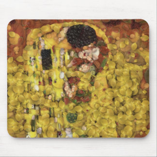 The Lemon Kiss Vegetable Decoupage Spoof Art Mouse Pad