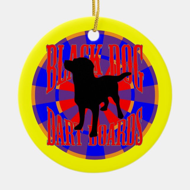 The Lemon Squeeze Ceramic Ornament (Front)