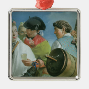 The Lemonade Seller Metal Ornament