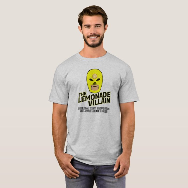 The Lemonade Villain (Men's T-Shirt) T-Shirt (Front Full)