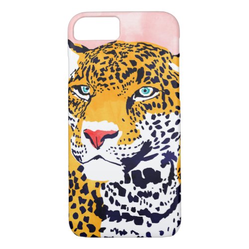 The Leopard Portrait iPhone 87 Case