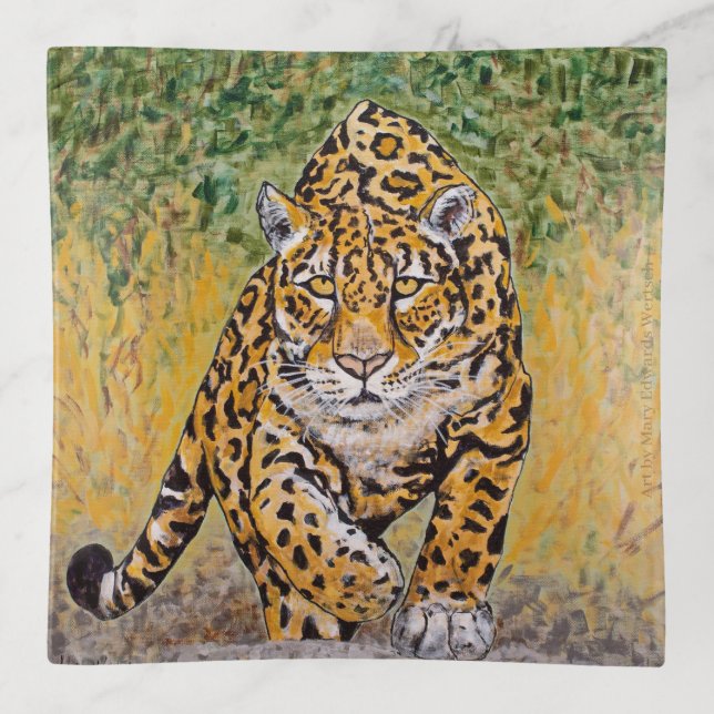 The Leopard Trinkets Tray (Front)