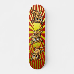 The Leopard's Pride Skateboard Deck