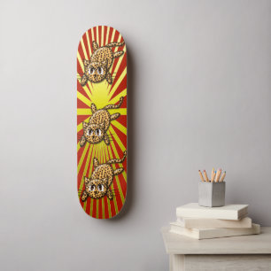 The Leopard's Pride Skateboard Deck