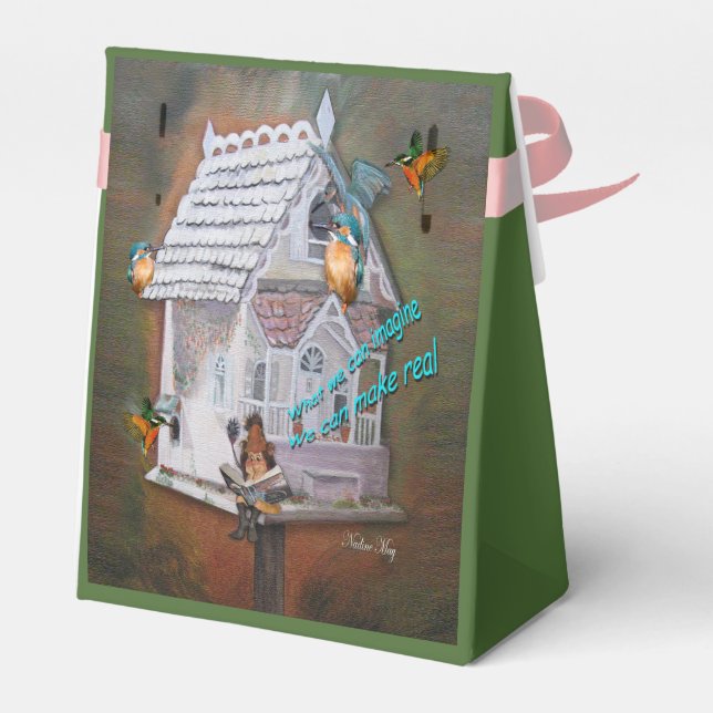 The Leprechaun Reader Favor Boxes (Back Side)