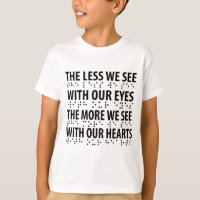 The Less We See With Our Eyes - Blindness Braille
