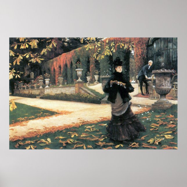The letter came in handy by James Tissot Poster (Front)