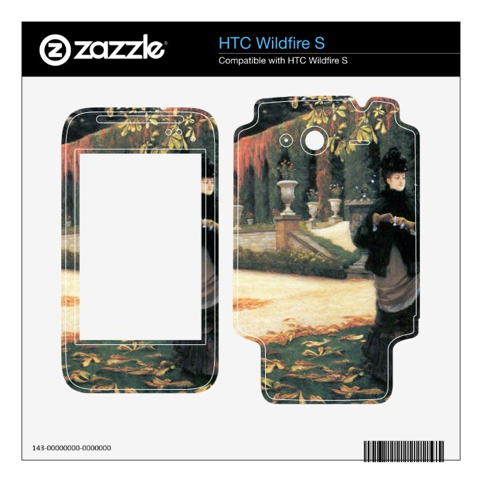 The letter came in handy by James Tissot Decal For HTC Wildfire S