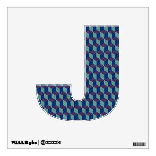 The Letter J - Alphabet Wall Decal - theletterj