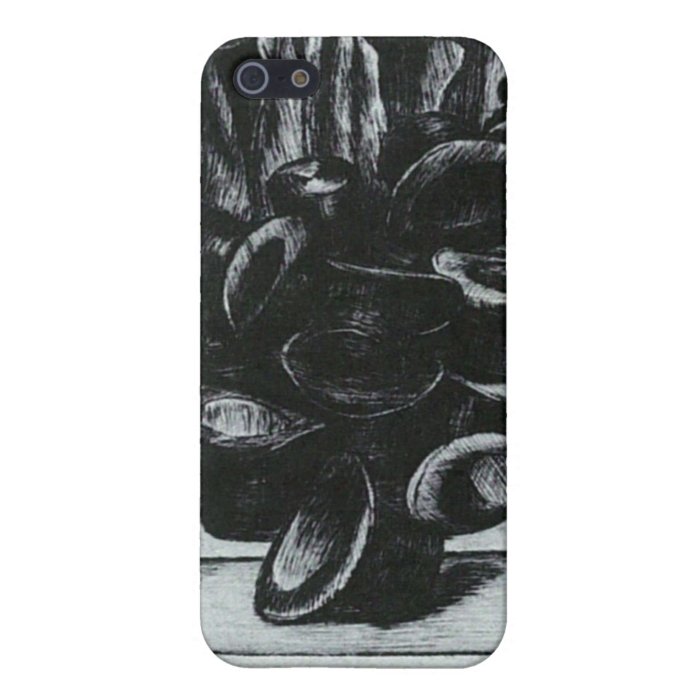 The letter L with hats by James Tissot iPhone 5 Case