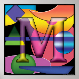 The Letter M Poster