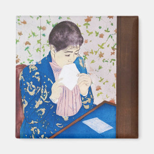 The Letter, Mary Cassatt Magnet