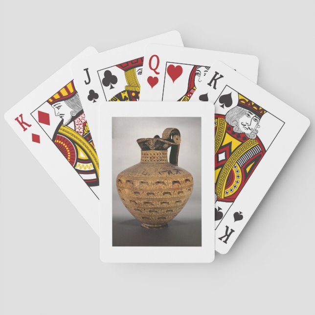 The 'Levy Oinochoe', an East Orientalizing v Poker Cards (Back)