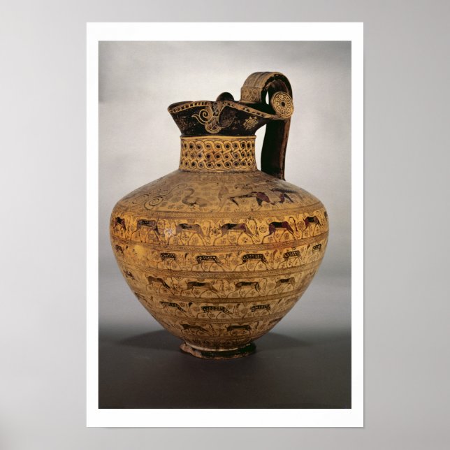 The 'Levy Oinochoe', an East Orientalizing v Poster (Front)