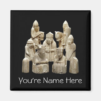 The Lewis Chessmen Magnet