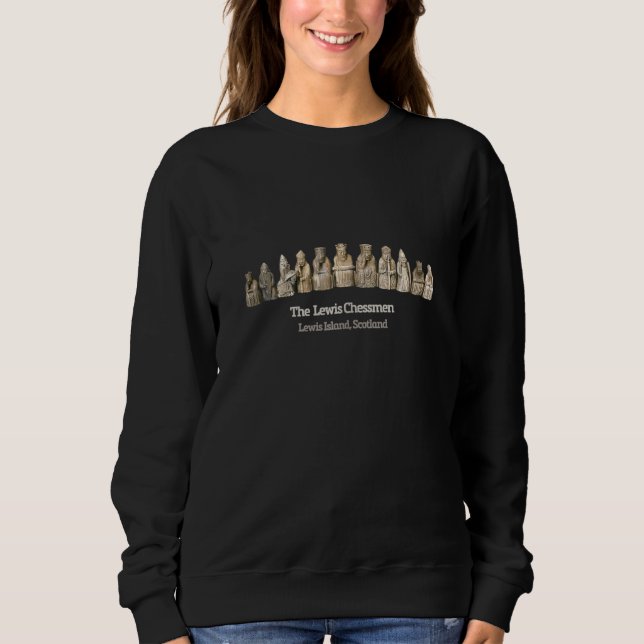 The Lewis Chessmen The Collection Chess Sweatshirt (Front)