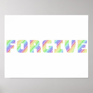 The Liberating Act: Allow Yourself to FORGIVE Rain Poster