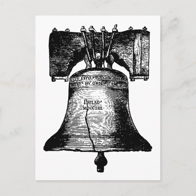 The Liberty Bell Postcard | Zazzle