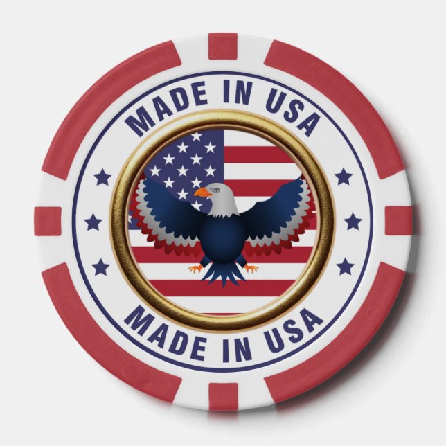 The Liberty Collection Poker Chip – Made in USA (Front)