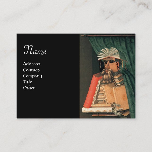 THE LIBRARIAN BUSINESS CARD (Front)